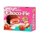 Orion печенье Choco Pie со вкусом клубники, 12 х 30 гр