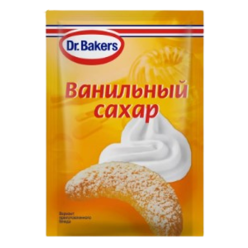 Dr. Bakers сахар ванильный, 8 гр