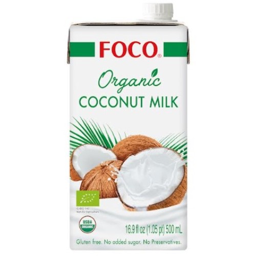 FOCO органическое кокосовое молоко, 500 мл