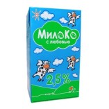 Милоко молоко 2,5%, 950 мл
