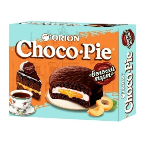 Orion печенье Choco Pie Венский торт, 12 х 30 гр
