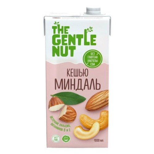 The Gentle Nut напиток ореховый Кешью Миндаль, 1л