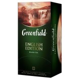 Greenfield чай черный English Edition, 25 пакетиков, уценка