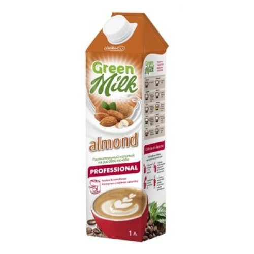 Green Milk Professional напиток рисовой основе Миндаль, 1л