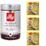 Кофе в зернах Illy и 3 смеси Maggi 