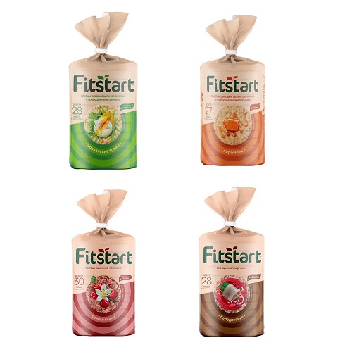 Четыре вида хлебцев