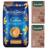 Кофе в зернах и два чая