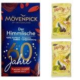 Кофе в зернах и два финиковых батончика