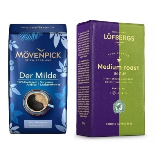 Молотый кофе два вида Молотый кофе два вида