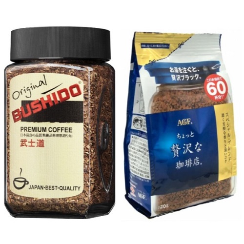 Растворимый кофе два вида