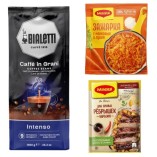 Кофе в зернах и 2 приправы Maggi