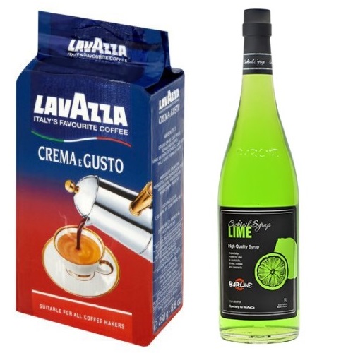 Кофе молотый и сироп Лайм Кофе молотый и сироп Лайм