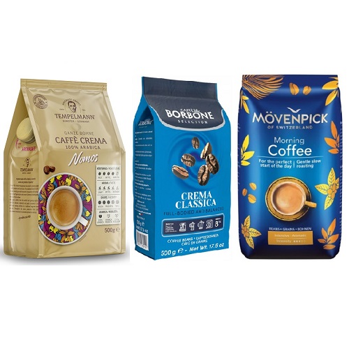 Кофе в зернах 3 вида