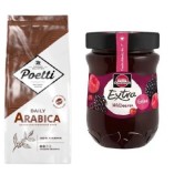 Кофе зерновой и желе 