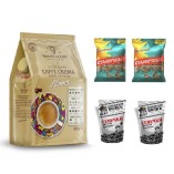 Кофе в зернах и 4 упаковки семечек