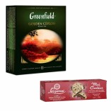 Greenfield 100 пакетиков и итальянское печенье