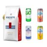 Кофе зерновой и безалкогольное пиво