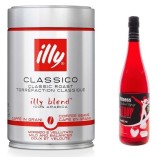 Кофе в зернах и сироп Фитнес Клубника