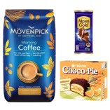 Кофе в зернах, Choco Pie и шоколад