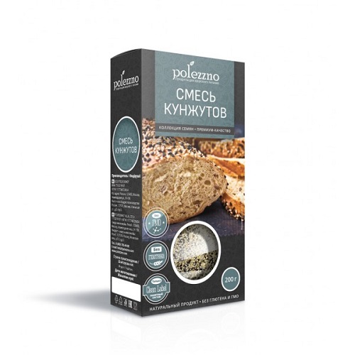 Polezzno смесь кунжутов, 200 гр