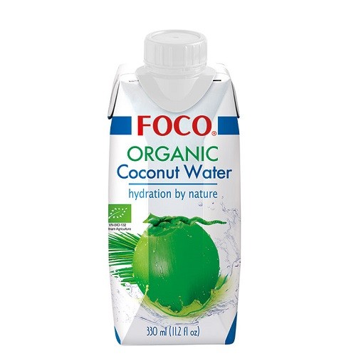 Foco кокосовая вода, органик, 330 мл
