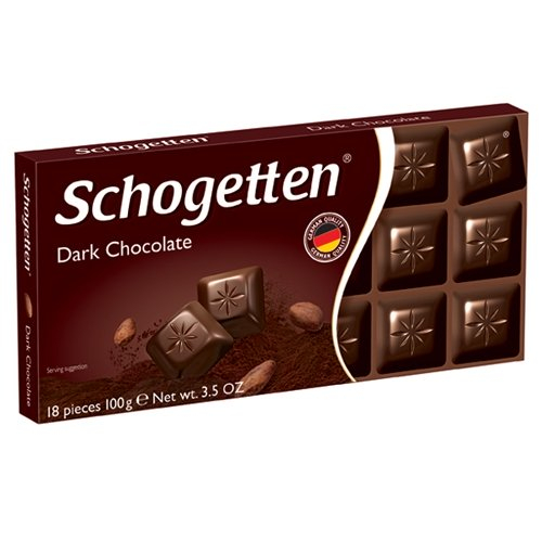 Schogetten шоколад темный, 100 гр